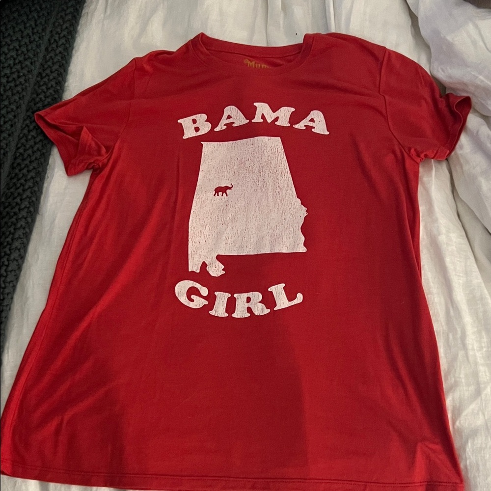 Show Me Your MuMu Red 'Bama Girl' Tee